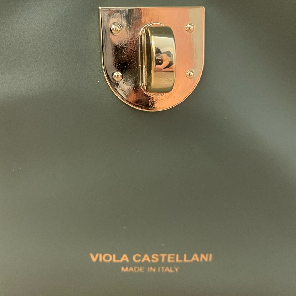 Viola Castellani Raffia Flap Backpack - Picture 6 of 9